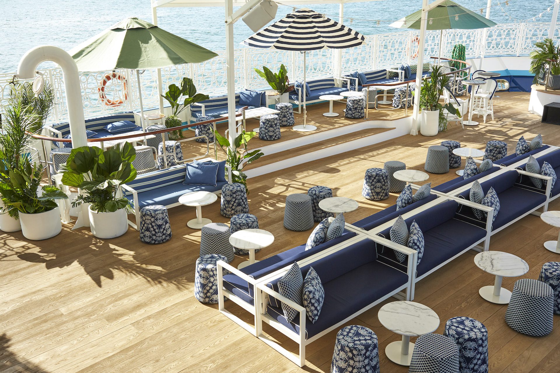 Experience the Main Deck VIP Package onboard SEADECK